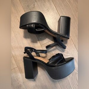 Torrid Black Platform Heels